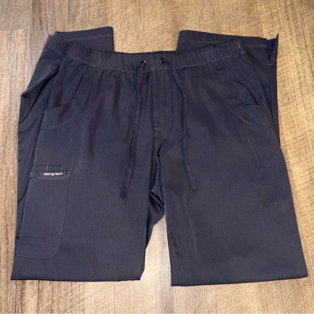Healing Hands Straight Leg Scrub Pants - Picture 2 of 4